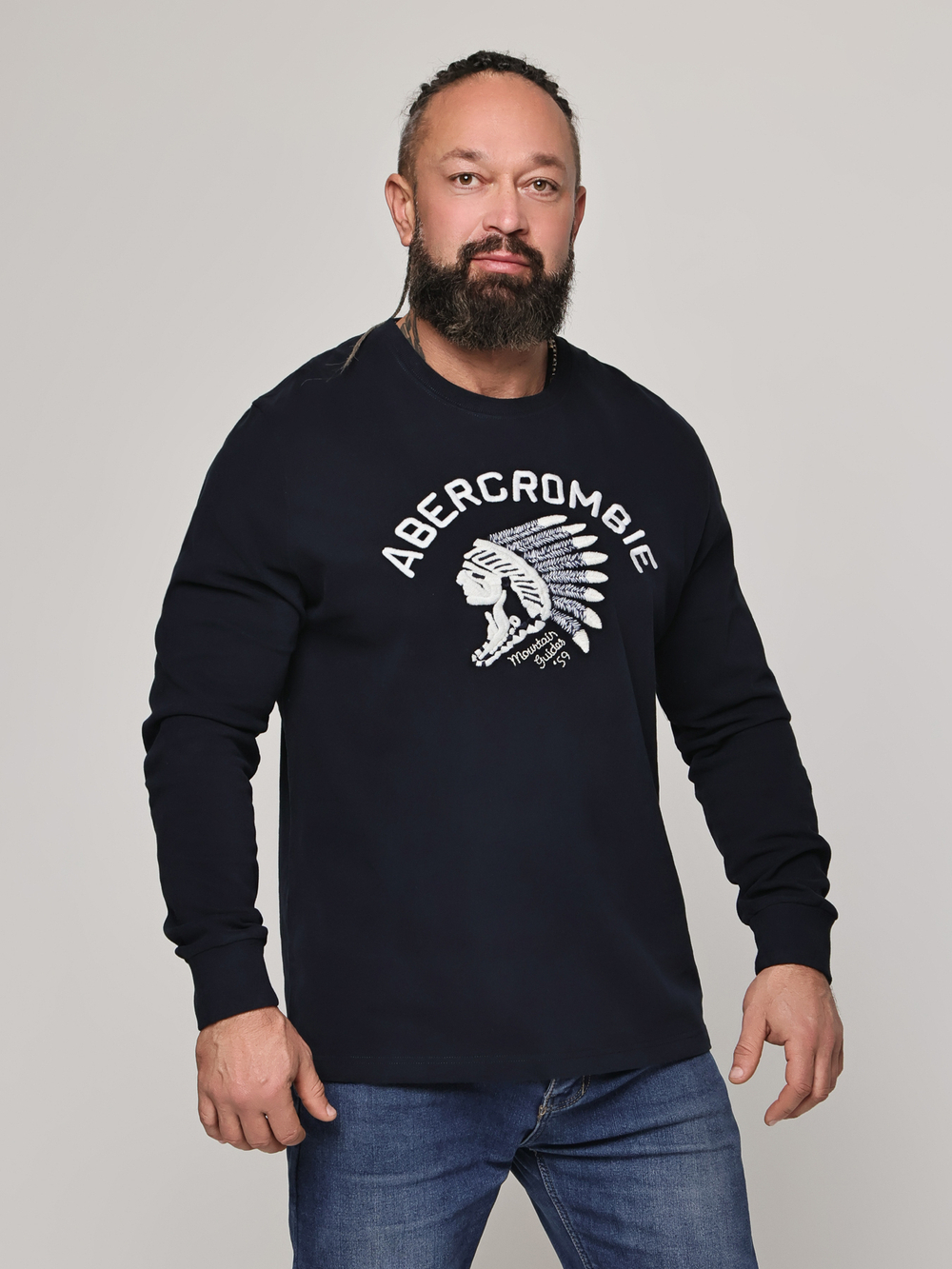 Лонгслив Abercrombie & Fitch ABL16