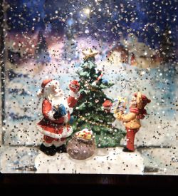 XM-855 Новогодний телевизор муз. с подсветкой