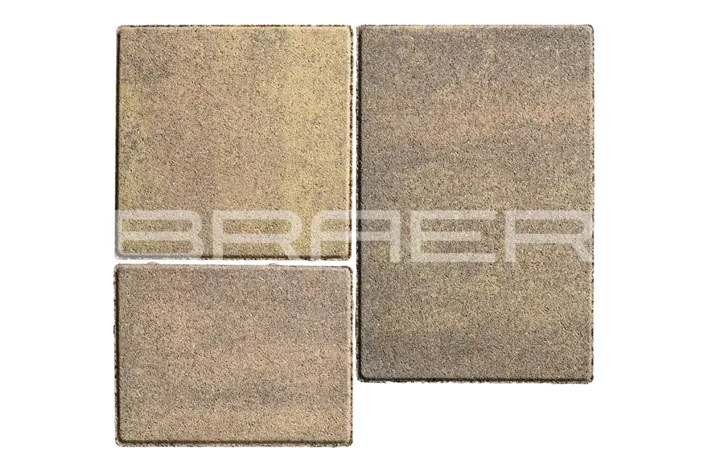 Тротуарная плитка Braer Старый город Венусбергер, Color Mix Прайд, 40 мм