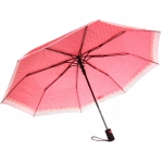 Зонт женский полуавтомат «Ультрамарин - Лагуна», микс 6 цветов, 8 спиц, d-100см, длина в слож. виде 28см, голубые цветы