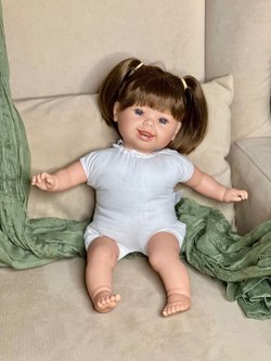 Кукла Marina and Pau 45 cм Pillines мягконабивная в пакете (M1070K)