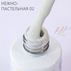Гель-лак ТМ "HIT gel" №02 Pastel, 9 мл