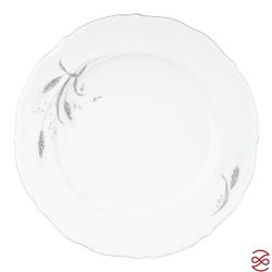 Блюдо круглое 32 см Repast Серебряные колосья