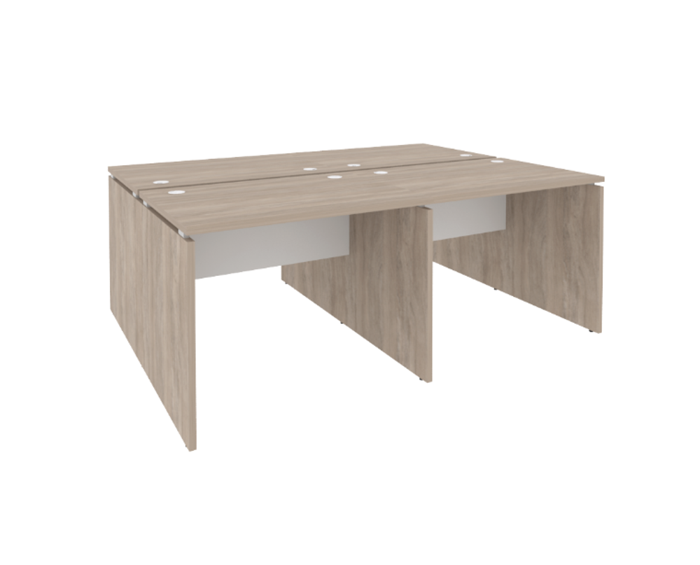 Рабочая станция ЛДСП 4 места 1635 Onix