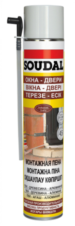 Пена монтажная Soudal Profi 750ml (12шт)