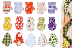 Рамки-вкладыши "Лоскутки" Узоры Сегена