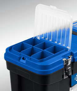 ЗУБР ДЕСНА-20, 508 x 256 x 225 мм, (20″), Пластиковый ящик для инструментов (38181-20)