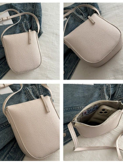 сумка женская натуральная кожа через плечо кросс боди маленькая