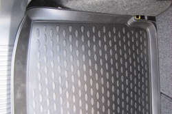 Коврик в багажник для VW Polo V 2009-, хэтчбек, верхн. (полиуретан) арт.NLC.51.28.BV11