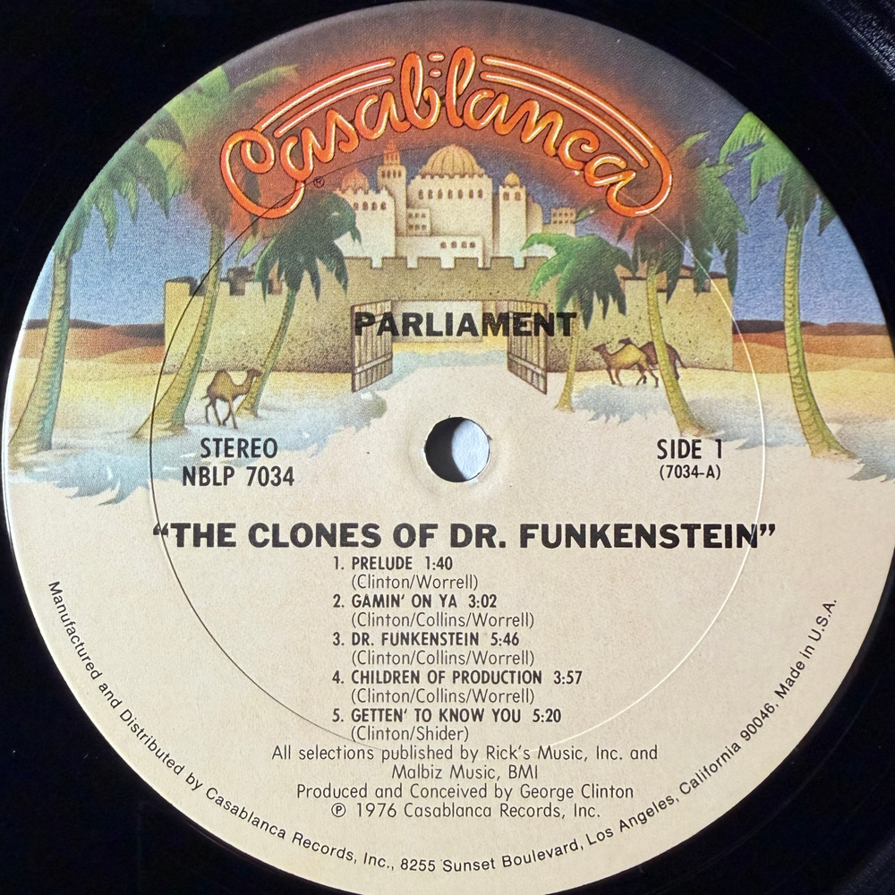 Parliament ‎– The Clones Of Dr. Funkenstein (США 1976г.)