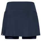 ОДЕЖДА ДЛЯ ТЕННИСА Девочки, Юбка HEAD CLUB BASIC SKORT   .