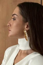 Серьги золотые Горошек, Золотые