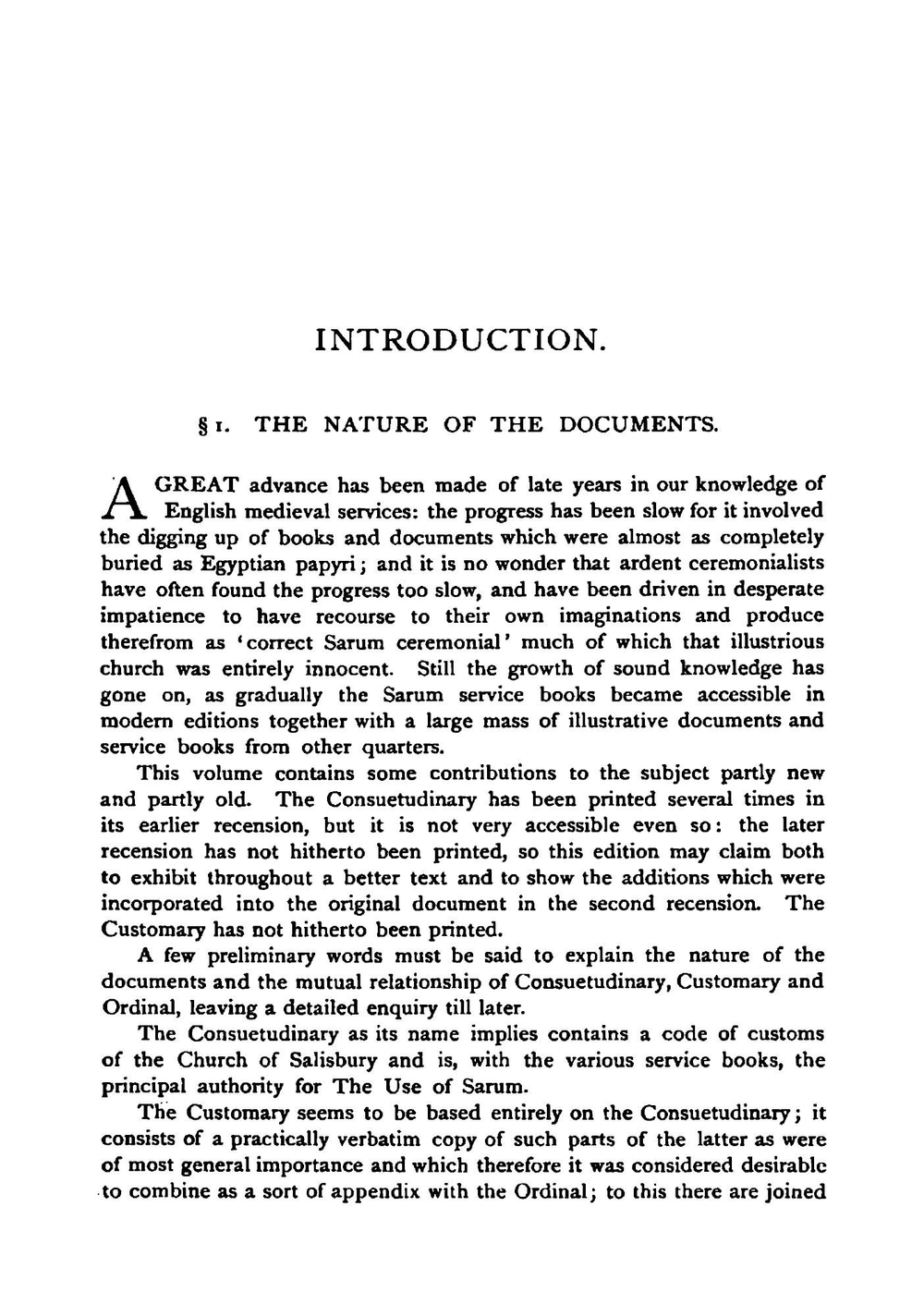The use of Sarum: the original texts edited from the MSS | Walter Howard Frere