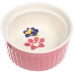 Миска керамическая «ЛАПКА», цвет розовый, 11,7*5,3см, 320мл