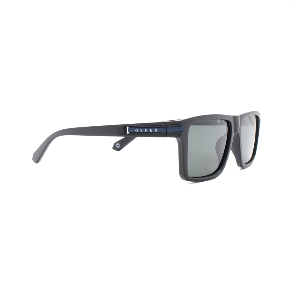 Очки Genex Sunglasses 670 c.024 прямоугольные черно-синие