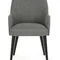 Стул Onsen, серый, черные ножки