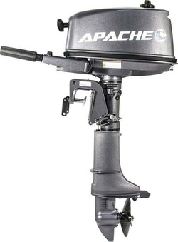Лодка ПВХ ALTAIR HD 320 НДНД КАРБОН + 2х-тактный лодочный мотор APACHE T5 BS