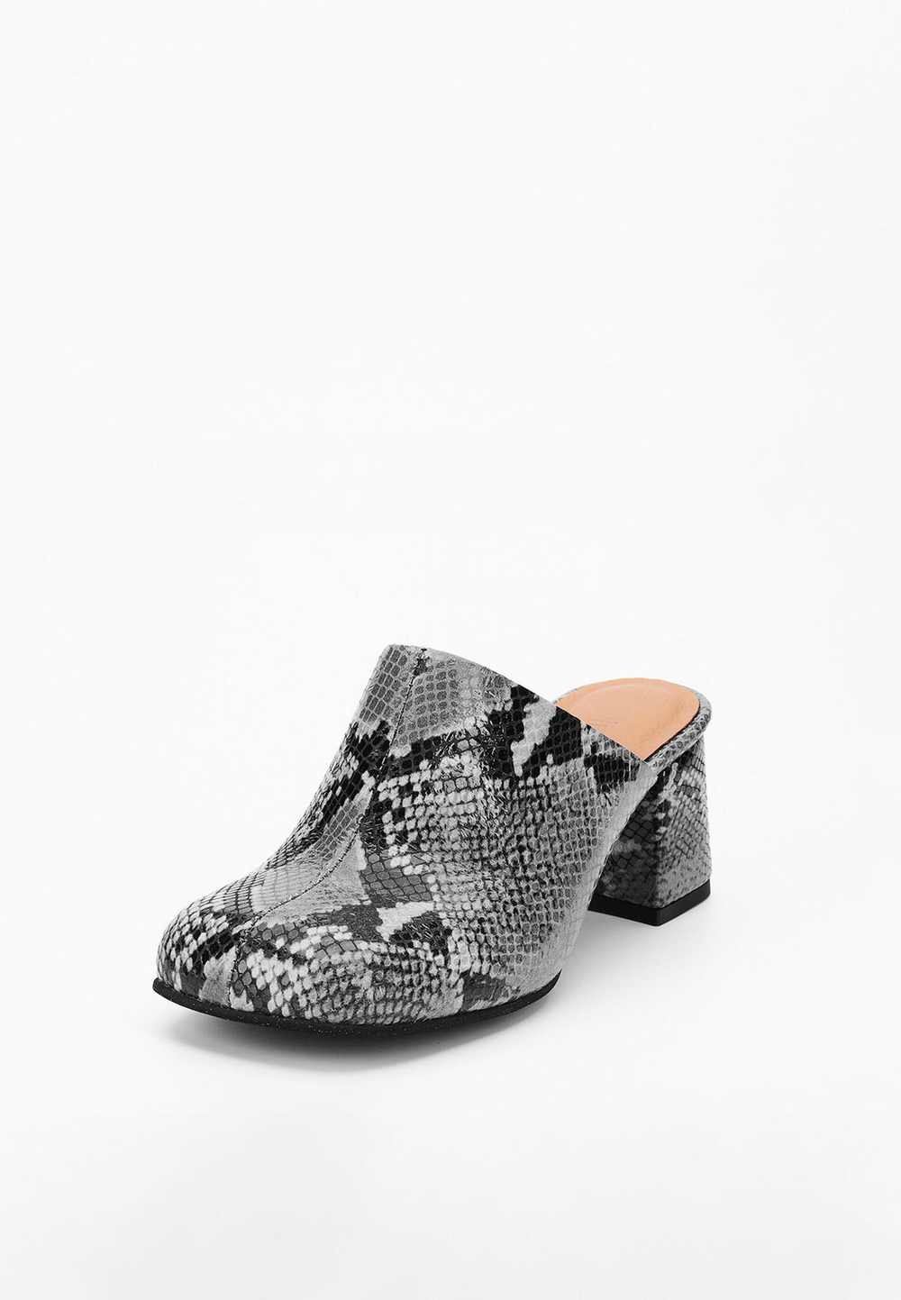 Мюли // Gloria // Snake Gray