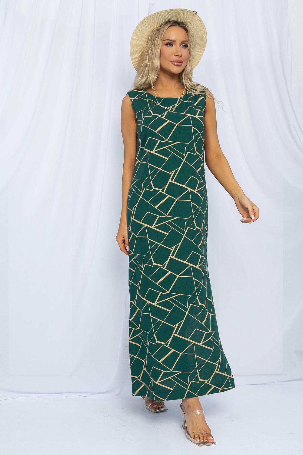 Платье Дария (изумруд) П13481-1М LT Collection