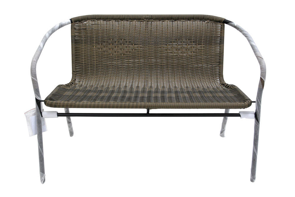 Диван Марсель арт.WR2719-B ротанг искусственный (желто-черный) "Garden story"