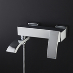 Смеситель для ванны 35к G3207-8 GAPPO БЕЛЫЙ-ХРОМ