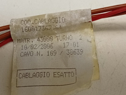 WISL82 кт57 Проводка для стиральной машины Indesit 16001736704 б/у