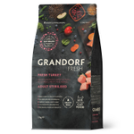 Сухой корм GRANDORF FRESH для стерилизованных или пожилых кошек Свежее мясо индейки с бататом