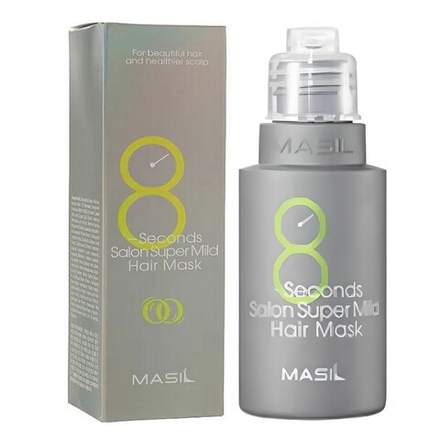 Masil Маска для волос восстанавливающая для ослабленных волос / 8 Seconds Salon Super Mild Hair Mask, 50 мл