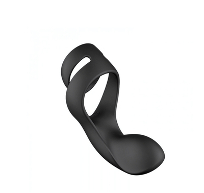 Вибростимулятор промежности с двойным кольцом Svakom Benedict чёрный