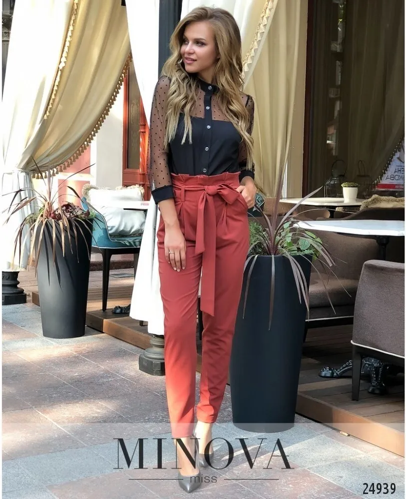 Брюки 2107-терракотовый Minova