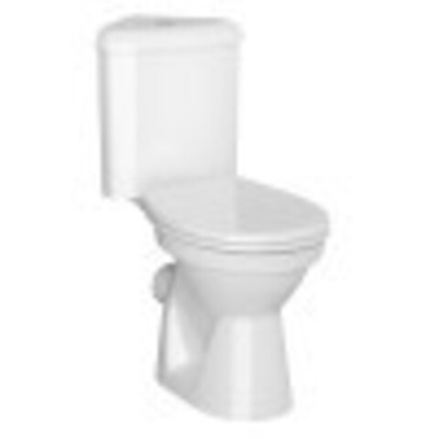 Комплект углового унитаза Arkitekt, стандартное сиденье, механизм 3/6 л