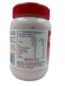 Кремовый зефир Marshmallow Fluff со вкусом клубники, 213 гр.