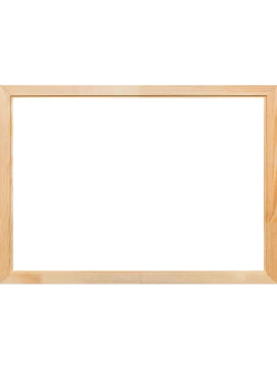 Деревянная рама 50x90 для картин на подрамнике сеч. 40x18