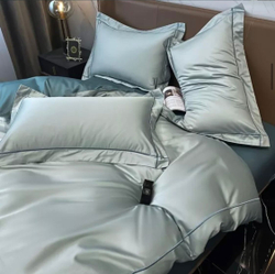 ZEPHYR HOME КПБ Двуспалка KING SIZE Мако-Сатин 100s Мятный