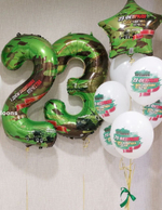 Латексный шар «23 Февраля», 36 см