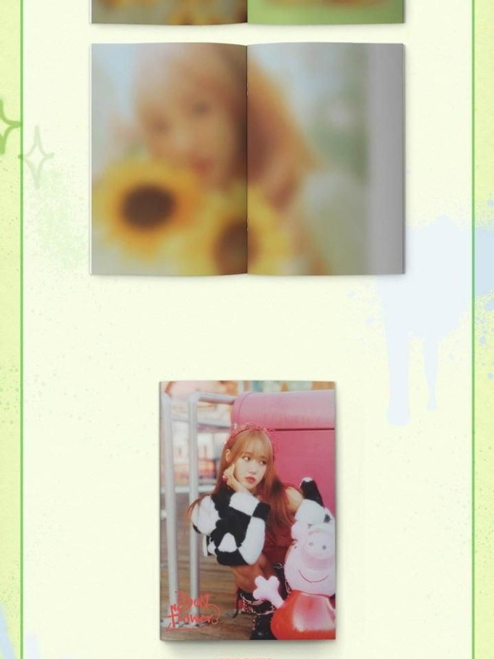 Альбом CHOI YOO JUNG - Sunflower 1st Single Album 2 Version SET
