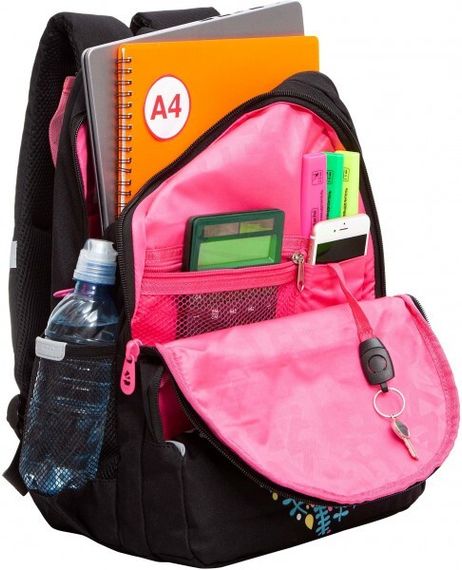 Çanta \ Bag \ RG-360-2 Рюкзак школьный (/1 черный)