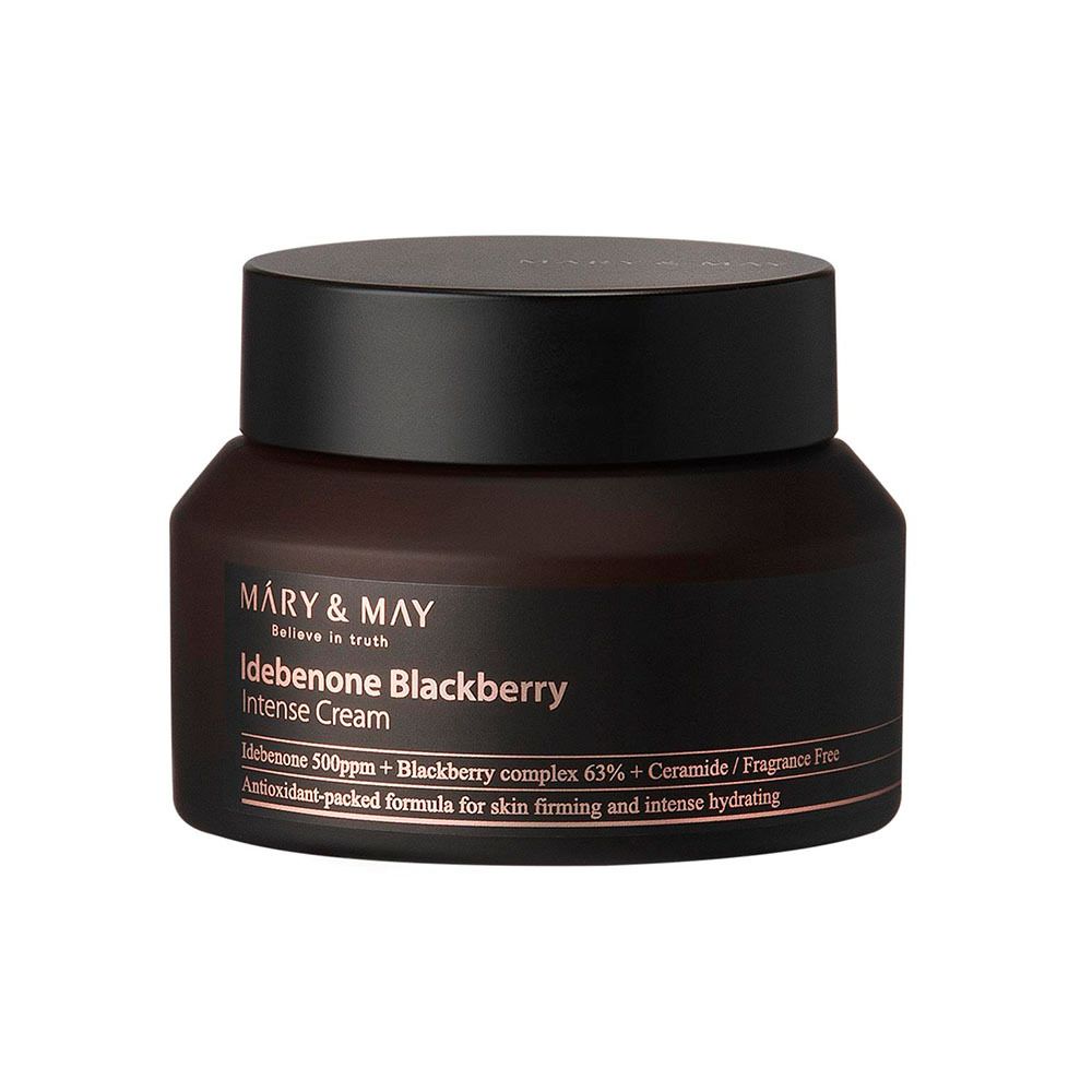 Mary&amp;May Крем с идебеноном и ежевичным комплексом Idebenone Blackberry Intense Cream (70 гр)