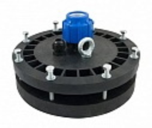 Оголовок герметичный скважинный ОГС 125-165/25 с проходной муфтой