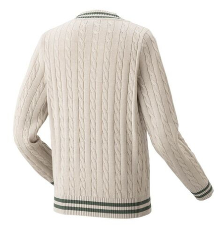 Куртка теннисная Yonex Practice Sweater - oatmeal