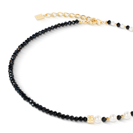 Колье Coeur de Lion Black-White 4313/10-1314