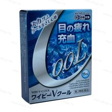 Японские витаминизированные глазные капли против сухости глаз WIBI-V- Cool, 15 мл.