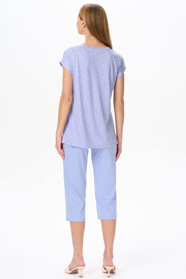 Пижама женская с бриджами Лори P0240-G41.3S01,сиреневый