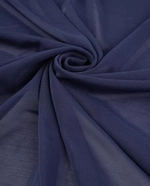 Сетка трикотажная эластичная. Цвет- Темно-синий