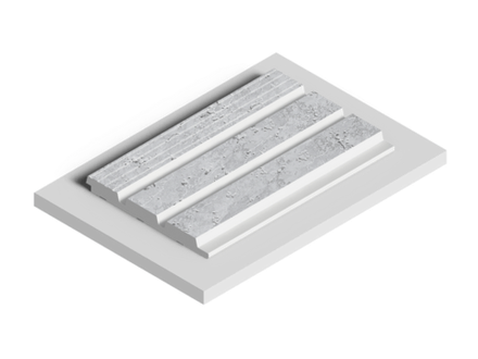 Стеновая панель HiWood декорированная, 270x12 см