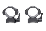 Кольца Arkon 30 мм быстросъемные на weaver, стальные, высокие