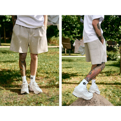 Шорты Nothomme Monterest Shorts Basic 280g "Oat Gray"