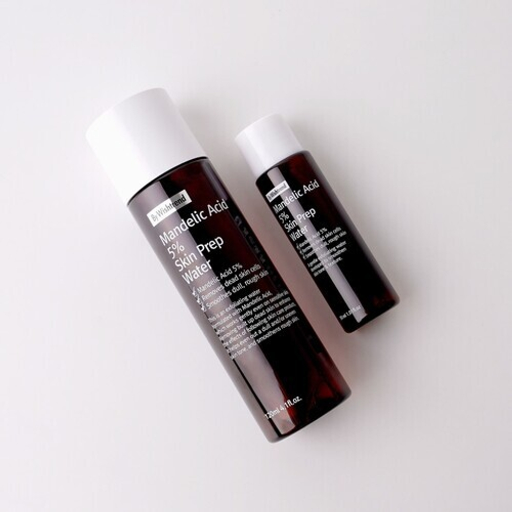 By Wishtrend Миндальный пилинг - Mandelic acid 5% prep water, 30мл
