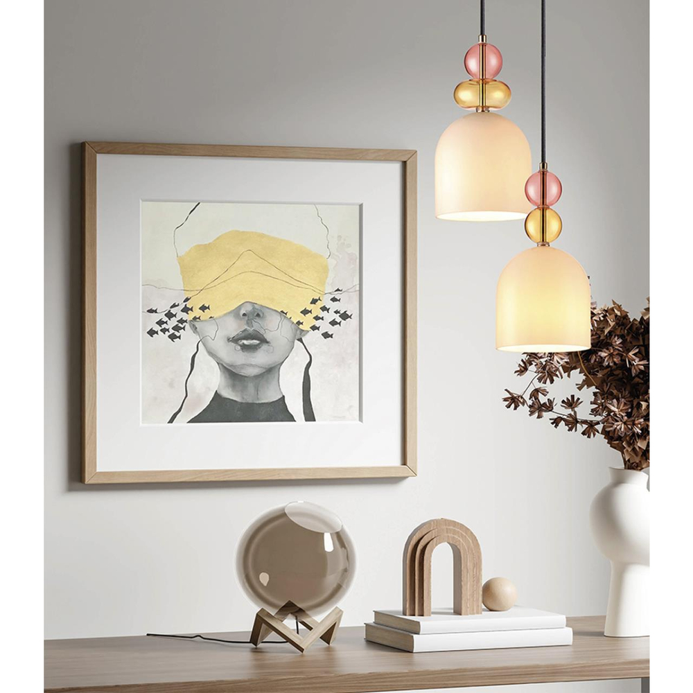 4589/1A SUSPENTIONI LN26 146 золотой Подвес E27 60W 220V GILLIAN