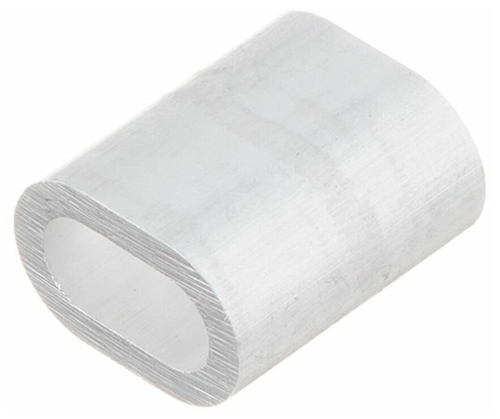 НАКОНЕЧНИК ТРОСА СТРОЙБАТ АЛЮМ.DIN 3093  6ММ (1 ШТ)